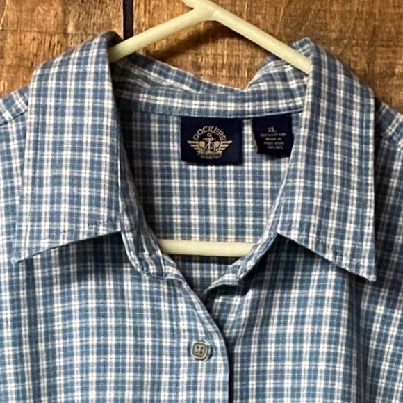 3 Quality Blouses Long-sleeved Dockers, St. John Bay, Crazy Horse SIZE XL - Picture 9 of 16